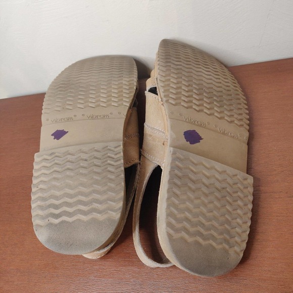 Josef Seibel Men\'s Sandals Tan Weave Size 12 Buckle Vibram Sole Open Toe. main image 7